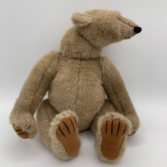 Heartfelt Collectibles George Bear Denise Purrington Rare Plush‎ Jointed Brown - Picture 8 of 12